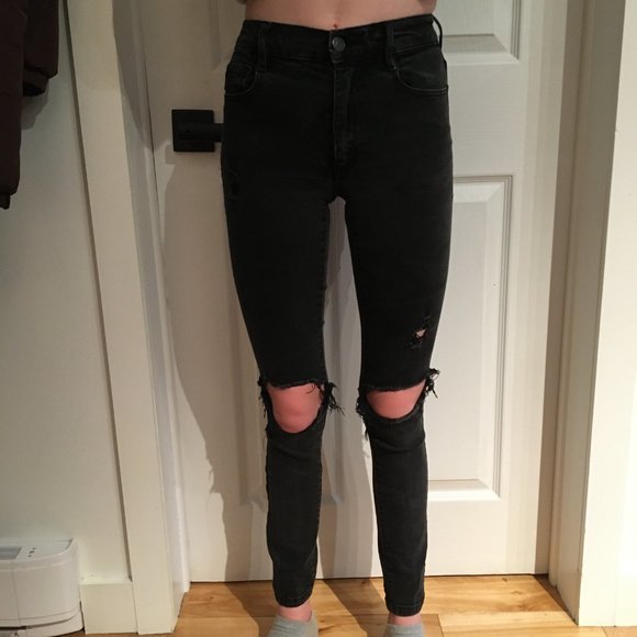 Garage Denim Taille Haute skinny 00-23